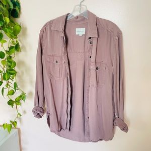 XS American Eagle AE Soft Oversized Utility Shirt